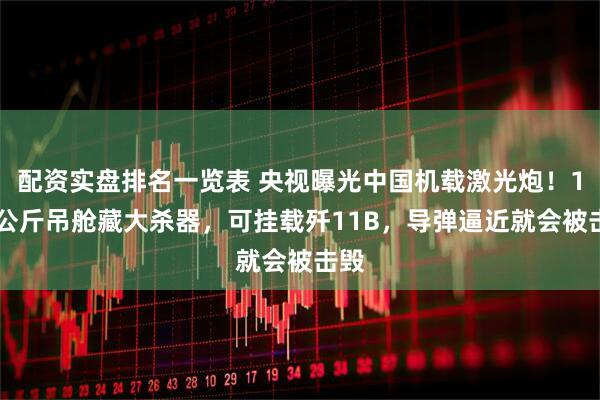 配资实盘排名一览表 央视曝光中国机载激光炮！190公斤吊舱藏大杀器，可挂载歼11B，导弹逼近就会被击毁